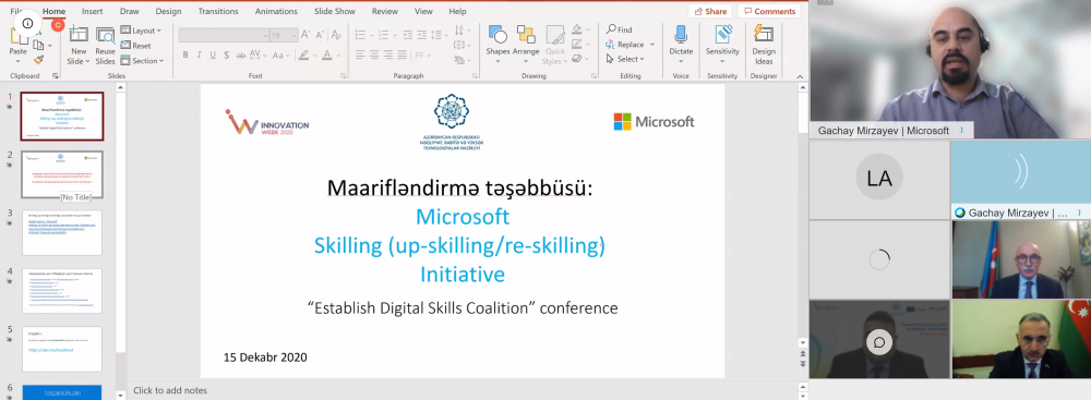 “Rəqəmli bacarıqlar üzrə tərəfdaşlıq” platforması təsis edilib - FOTOLAR